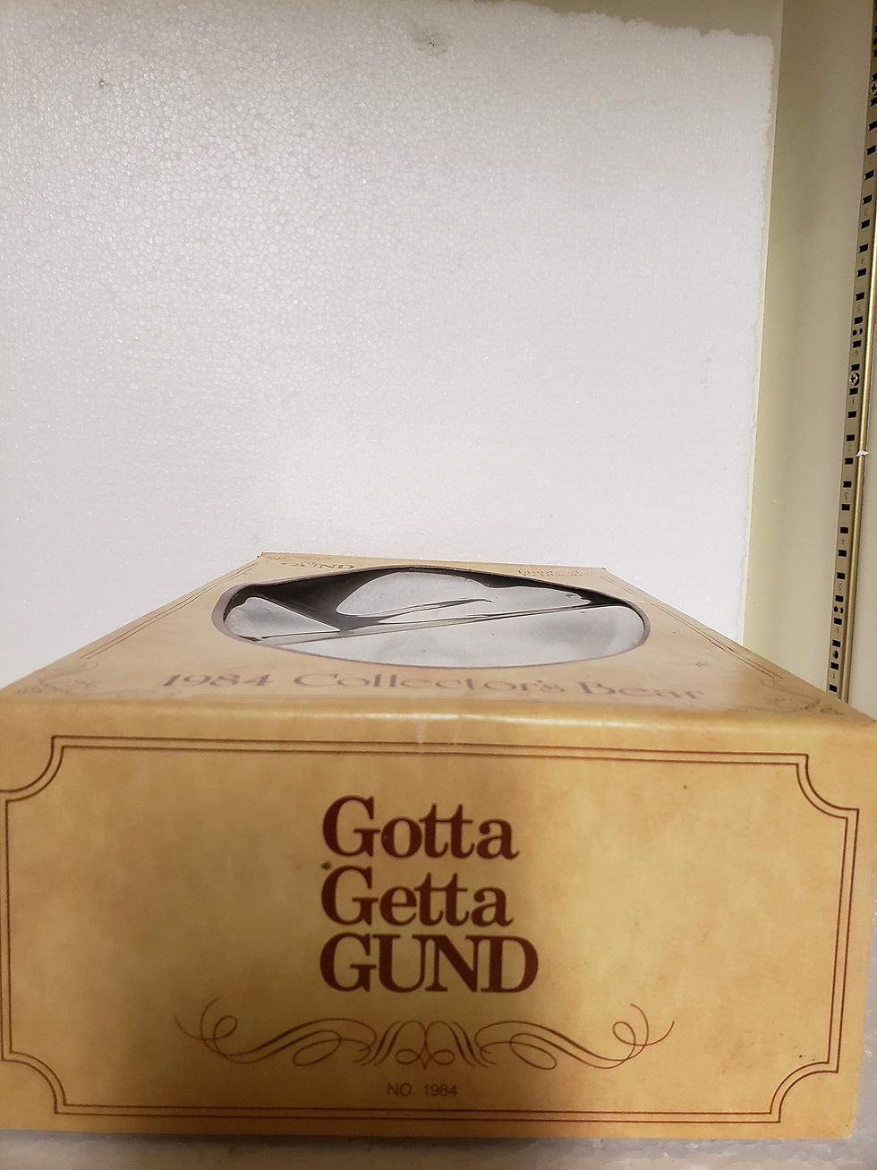 Thumbnail: Gund GUNDY Boxed Bear 1994 Collector's Bear
