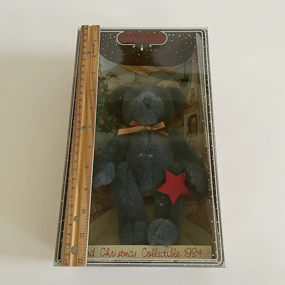 Thumbnail: Gund Yulebeary Christmas Boxed Bear 1994 Collector's  Editon 8894