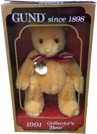 Thumbnail: Gund GUNDY Boxed Bear  1991 Collector's Bear