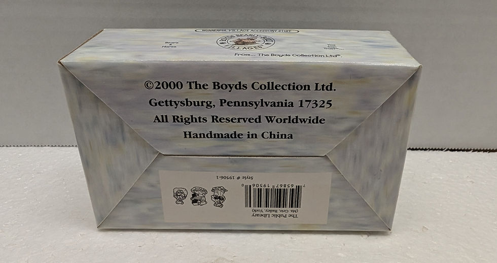 Thumbnail: Boyds Village Accessories The Public Library 19506-1 repack