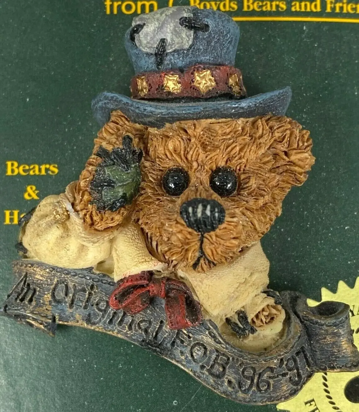 Boyds Pin Bearwear The Head Bean 02001-81