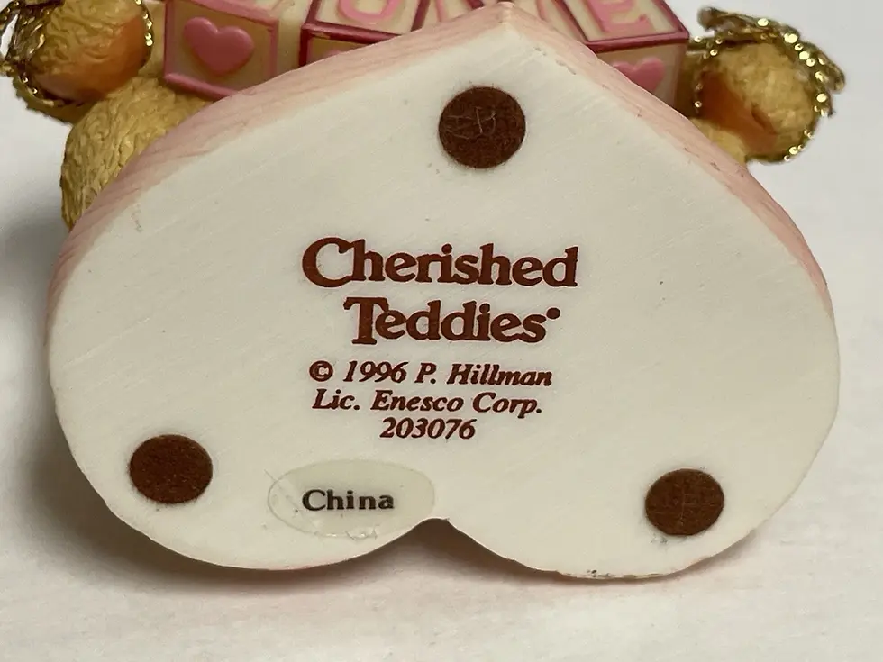 Thumbnail: Cherished Teddies Love Blocks 203076