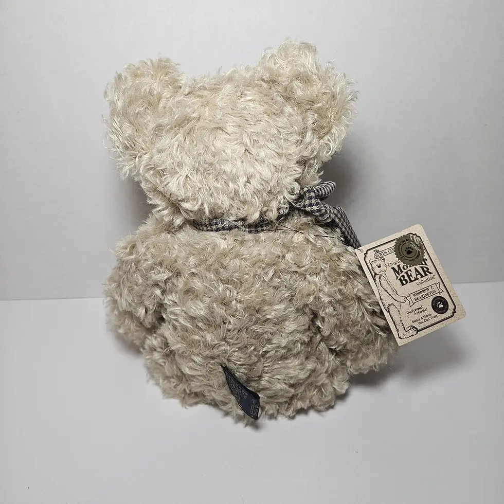 Thumbnail: Boyds Mohair Woodrow T Bearington 12"  590041-03
