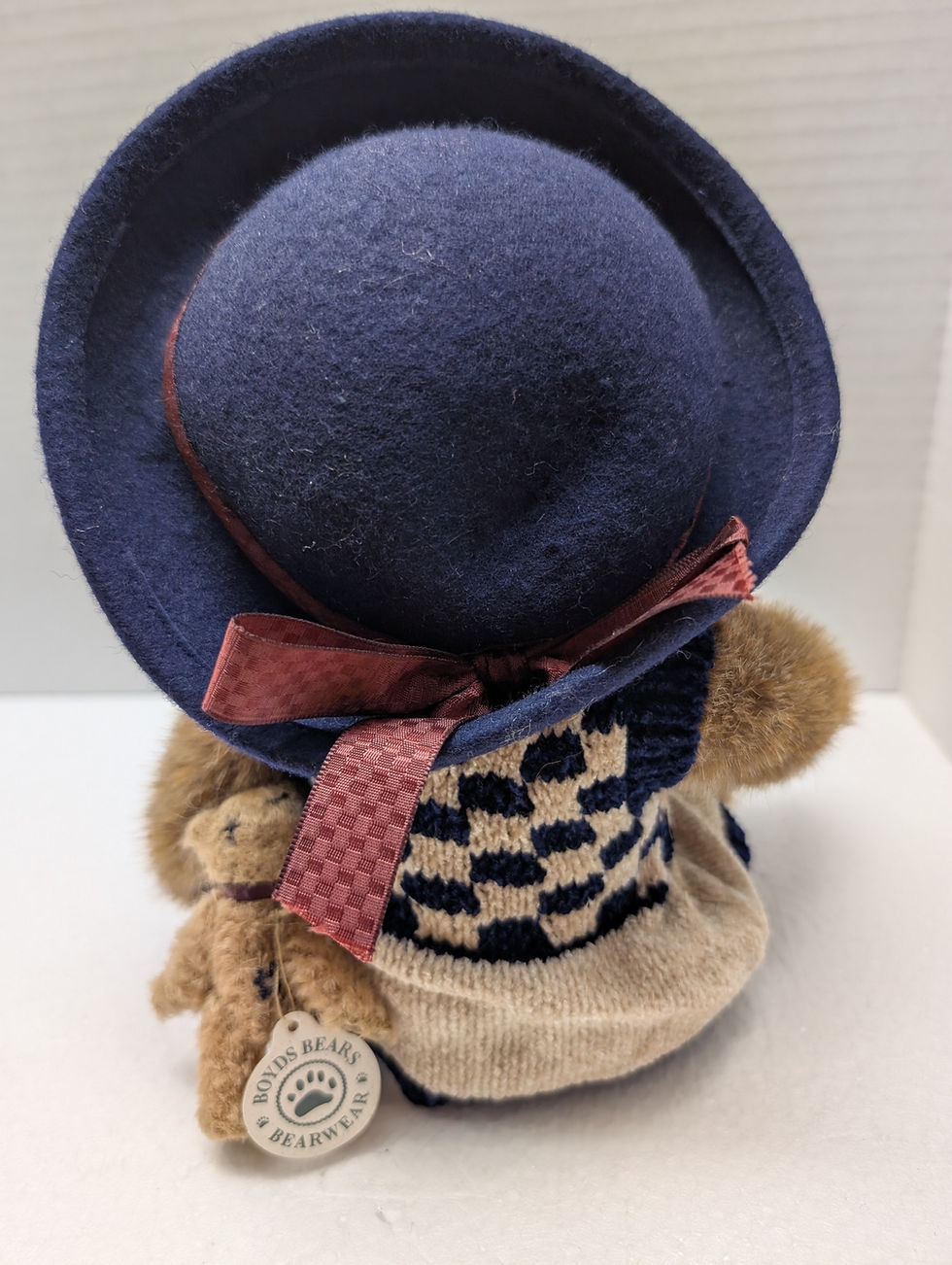 Thumbnail: Boyds Plush Club Bear Catherine with Little Scruff 02000-51