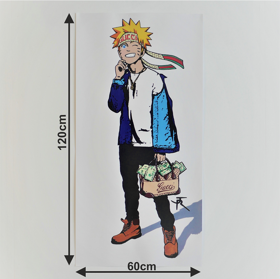 Miniature : Poster Naruto 120x60 de face