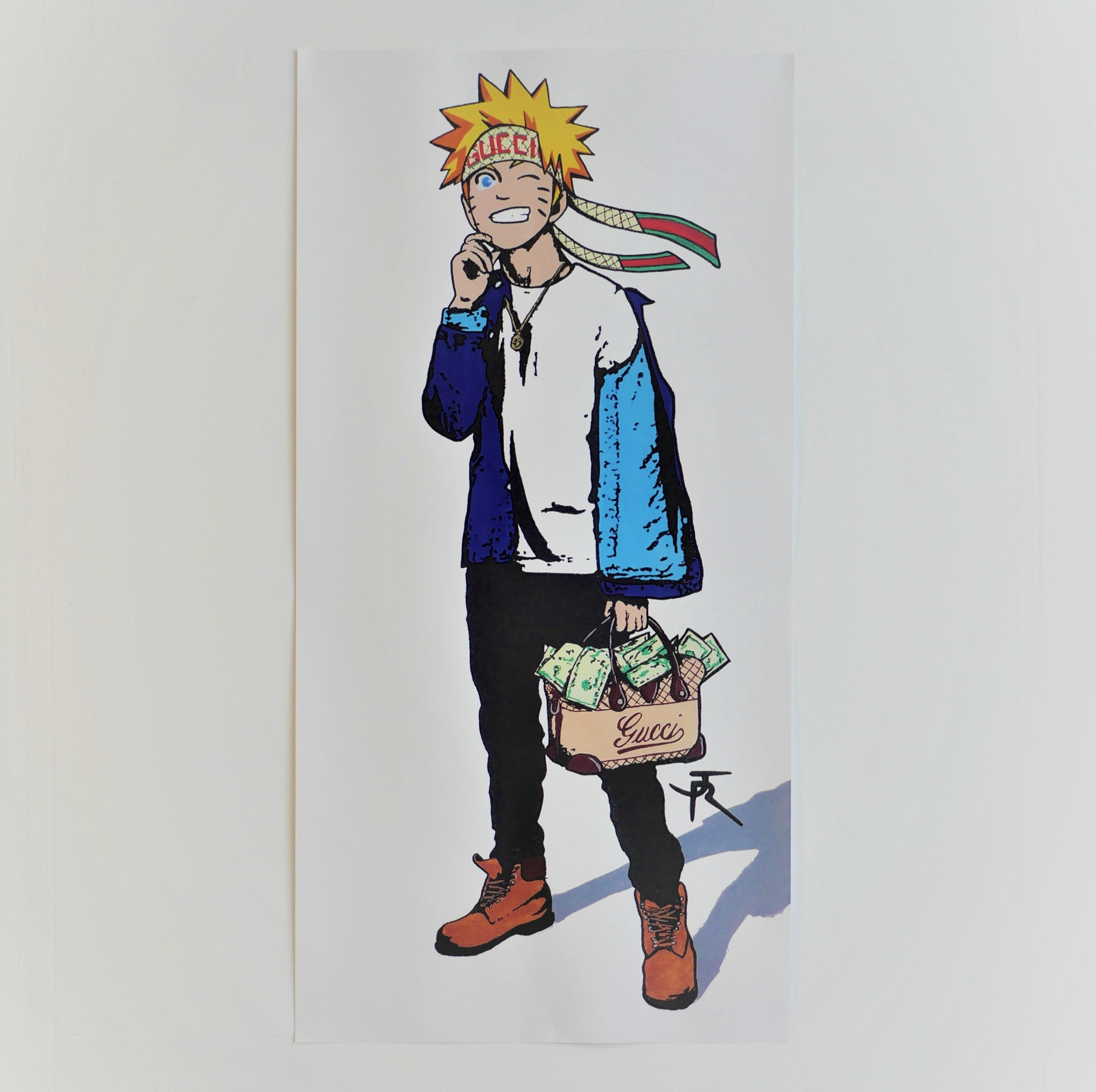 Poster Naruto 120x60 de face