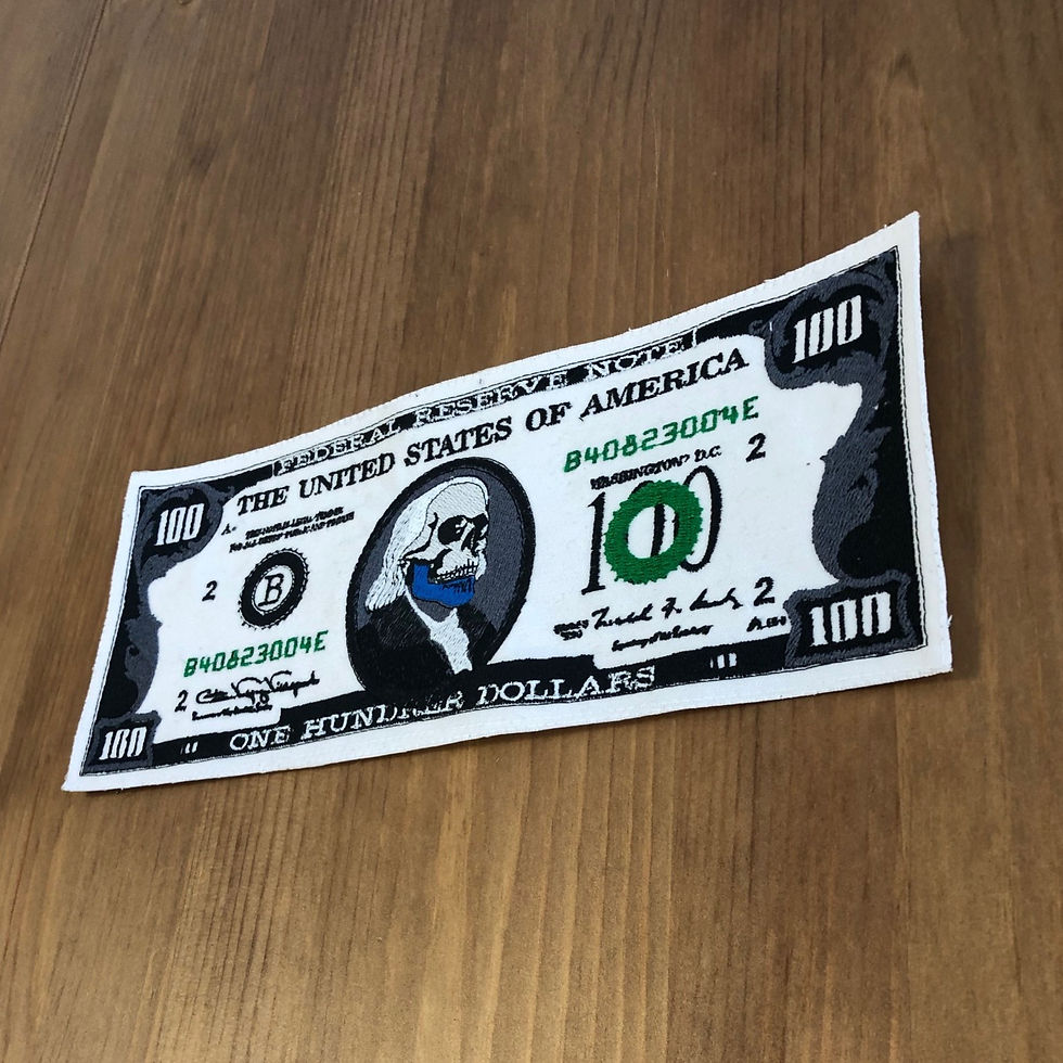 Miniature : écusson billet JR ARTISTE $