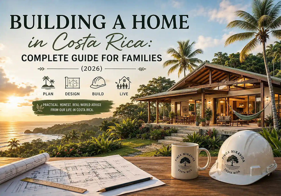 Building a Home in Costa Rica: Complete Guide for Families (2026)