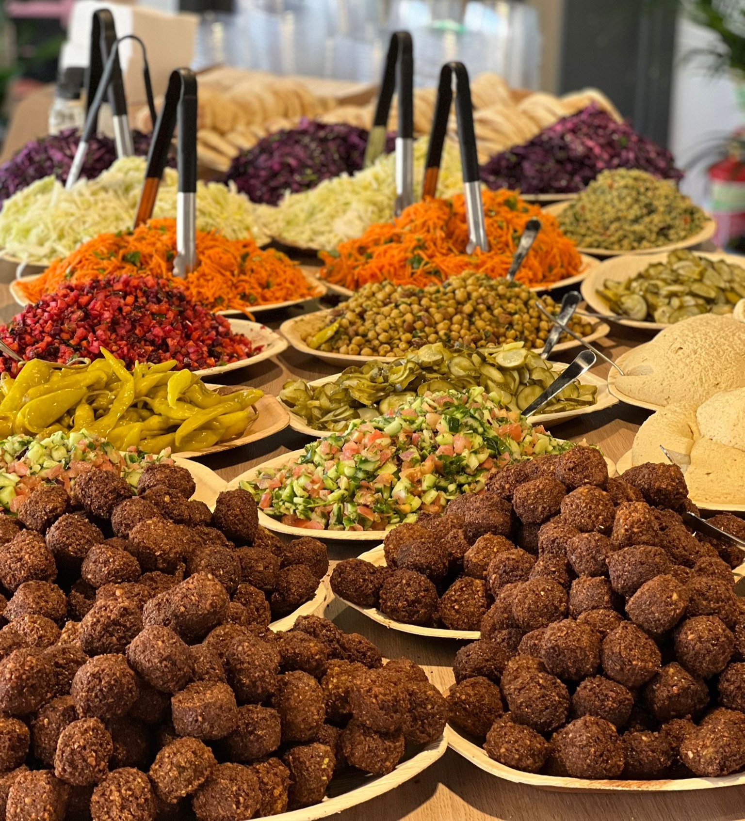 Arranged Food and Objects