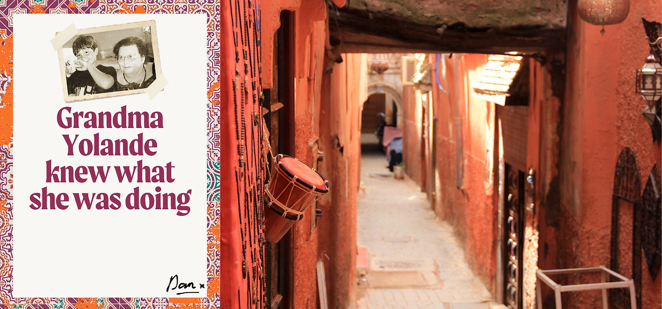 I Always used to sit on my Grandma’s kitchen counter watching her make the most delicious