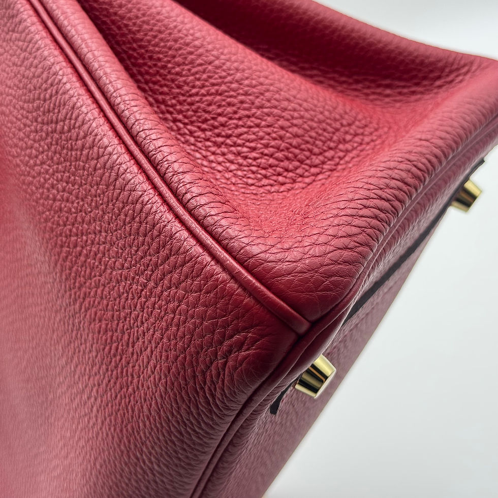 Thumbnail: Like New | Hermès Birkin 30 in Rouge Grenat GHW Togo Leather Stamp A (2017)