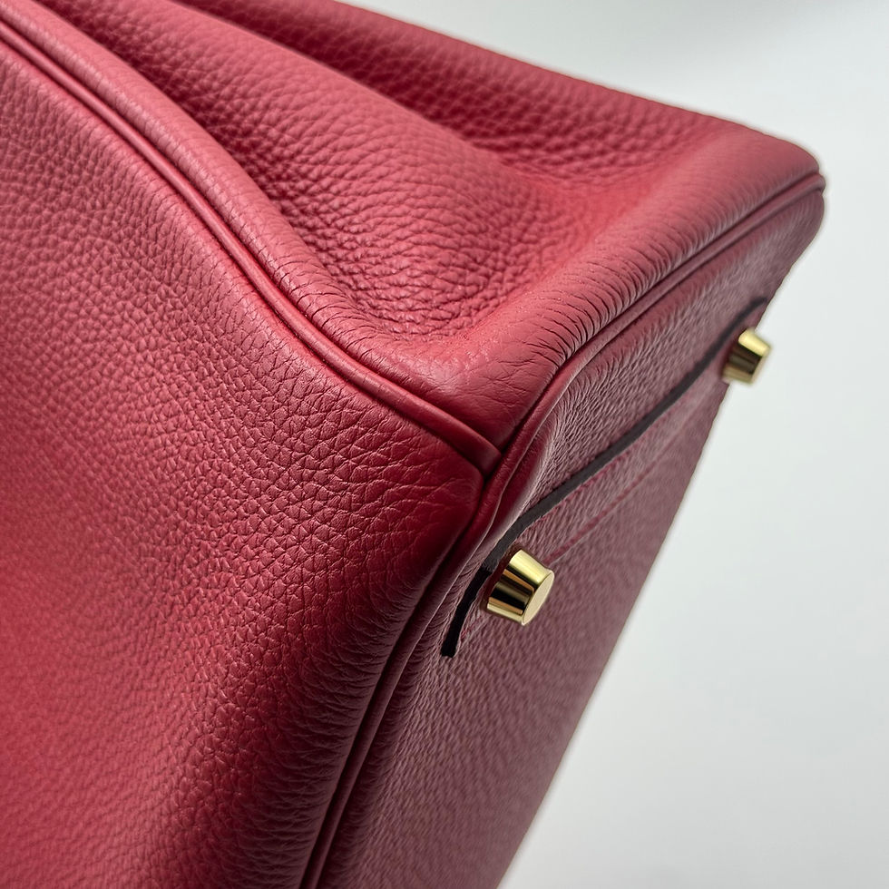 Thumbnail: Like New | Hermès Birkin 30 in Rouge Grenat GHW Togo Leather Stamp A (2017)