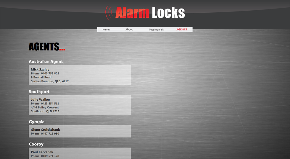 Alarm Locks