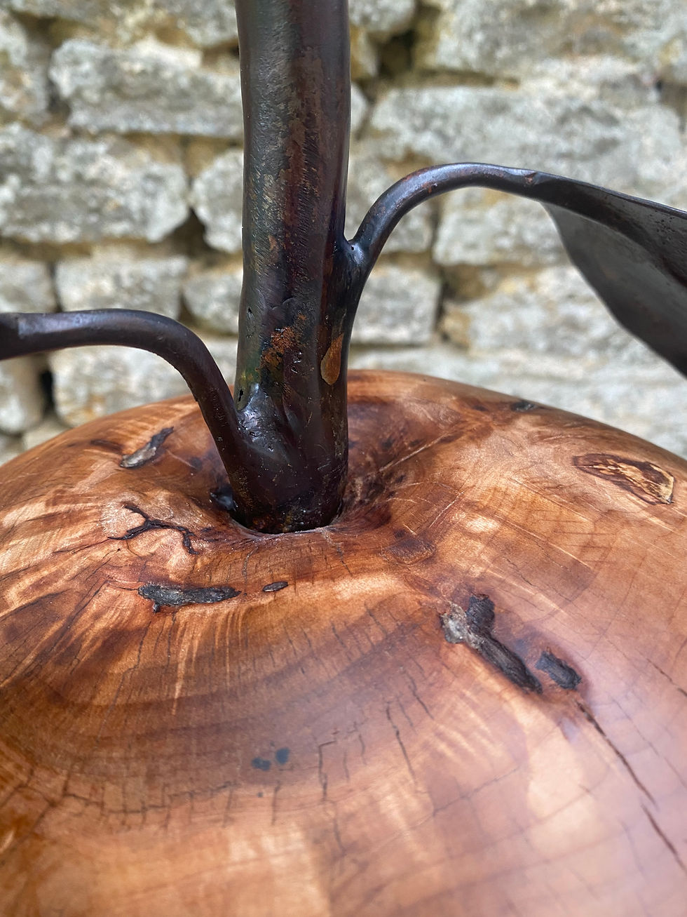 Thumbnail: Applewood Core Sculpture