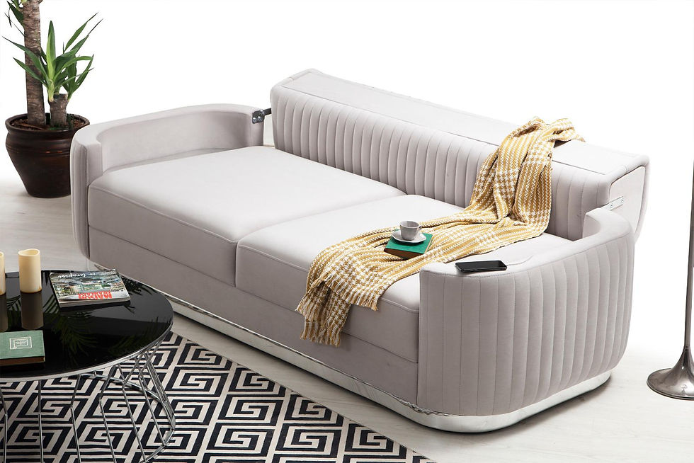 Küçük resim: Nantes Gri Koltuk Takımı