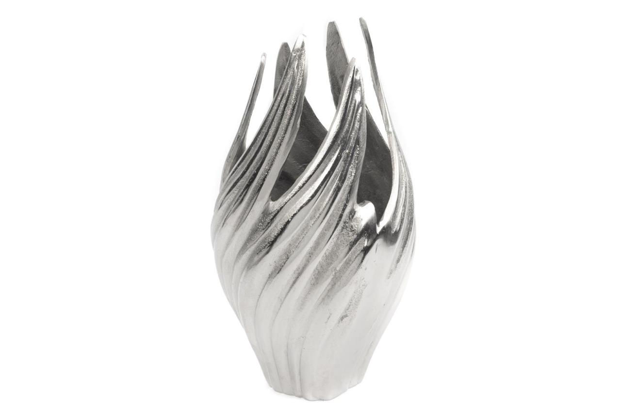 Gümüş Alm.Vazo 12x36cm