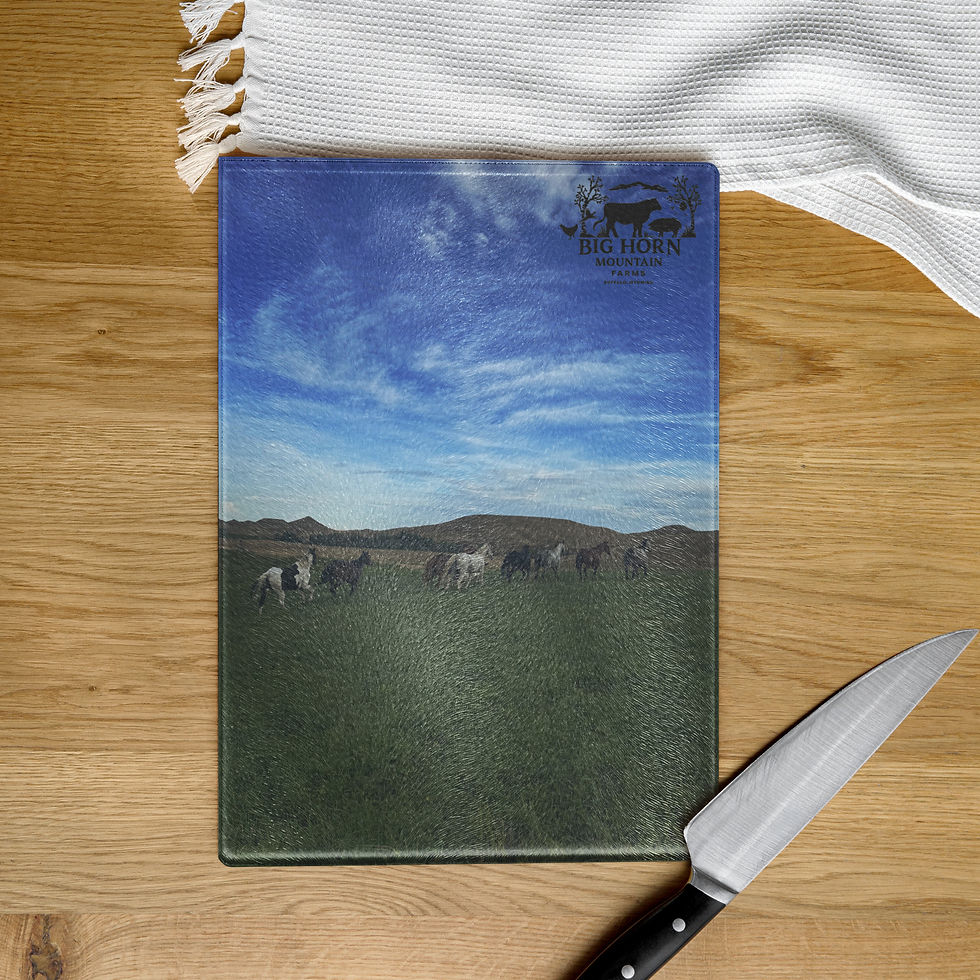 Thumbnail: Pasture & Sky | Glass Cutting Board