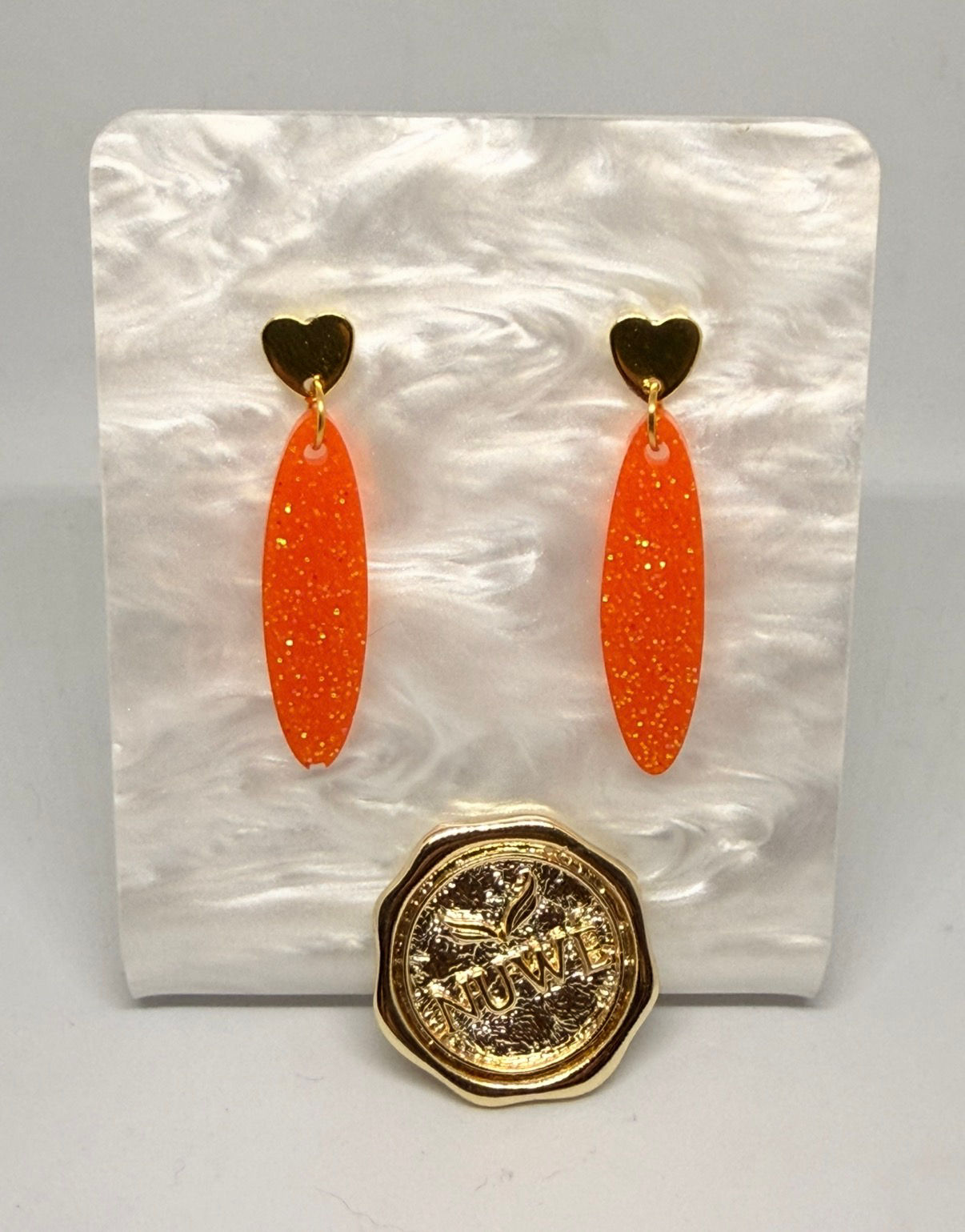 Işık Oval Küpe