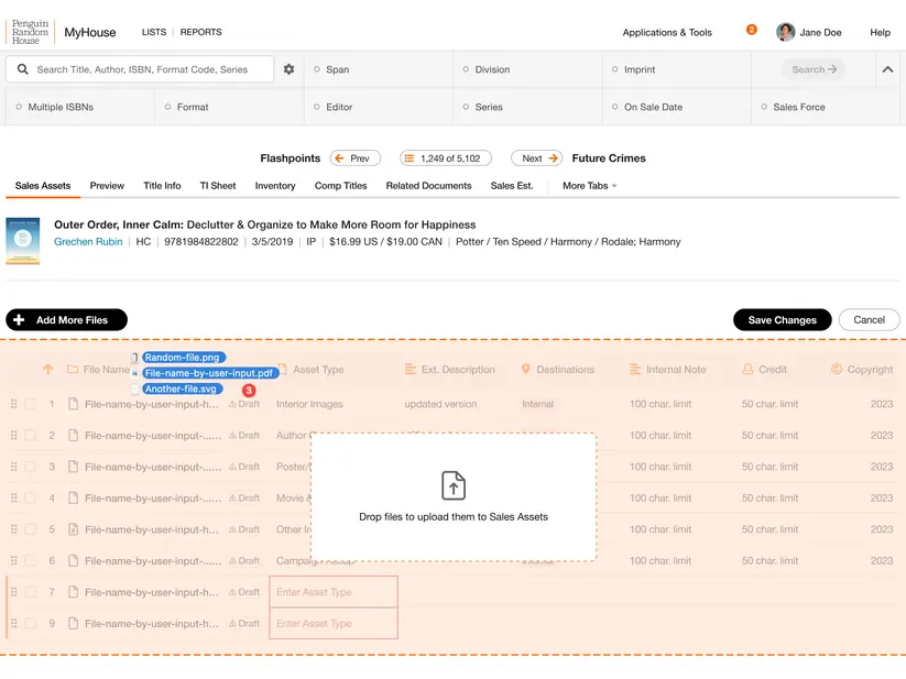 A vast content management system