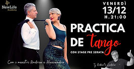  Pratica di tango argentino con cadenza mensile: Dicembre 2024