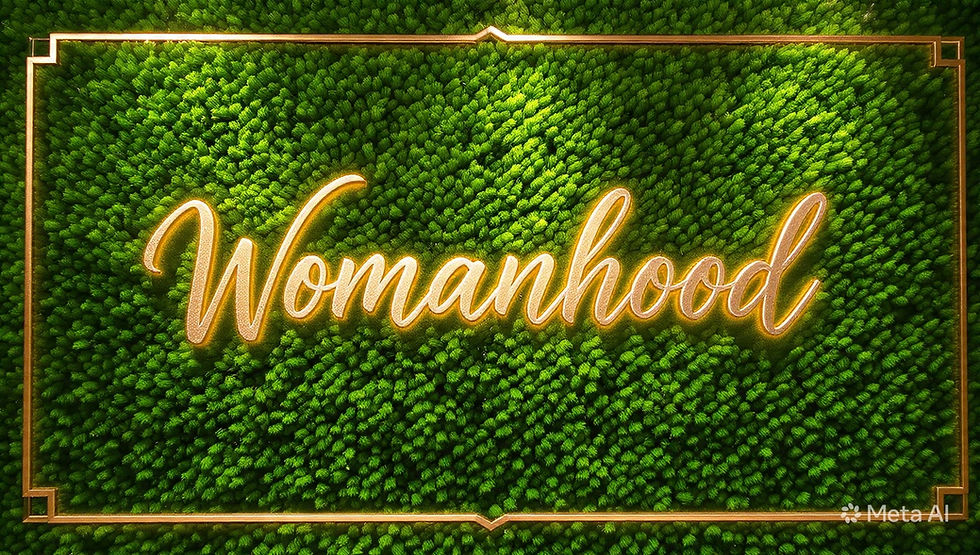 womanhood button