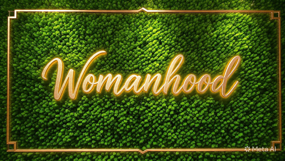 womanhood button