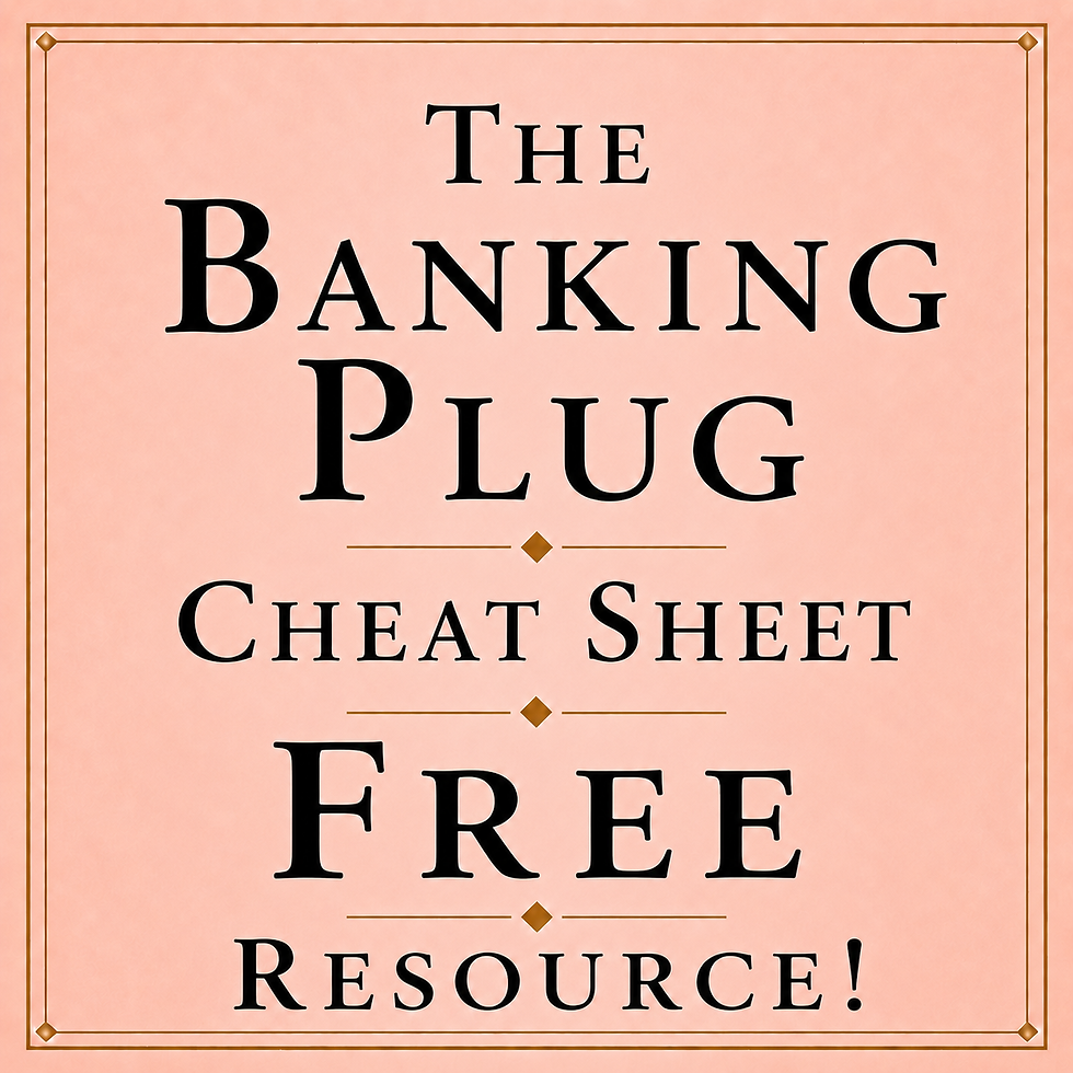 banking freebie button