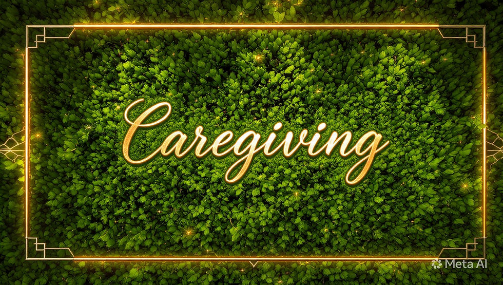 care giving button icon