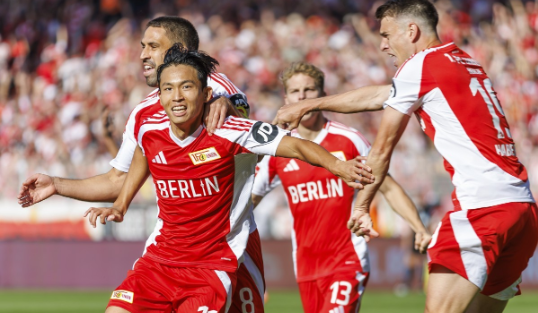 정우영, U베를린 데뷔골 폭발…호펜하임 상대로 전반 5분 추가골