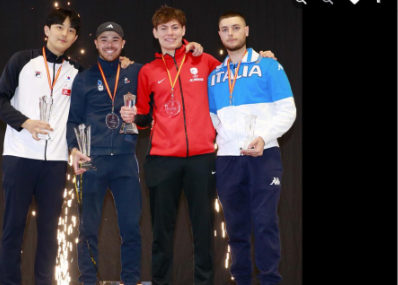 (05.19.24) 펜싱 남자 사브르 하한솔, 마드리드 월드컵 개인전 준우승