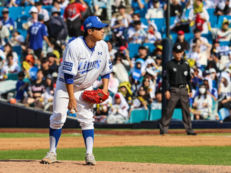 (09.02.24) '한 타자 상대 후 교체' 삼성 최지광, 왼쪽 발목 단순 염좌