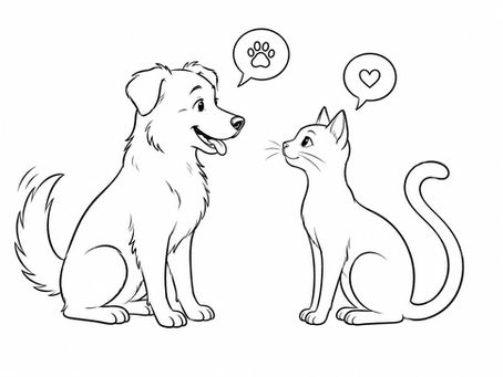 Körpersprache von Hunden und Katzen verstehen