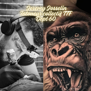 Jeremy Josselin. Crepy en Valois 60 . Collectif Tatoueurs Tatouages France