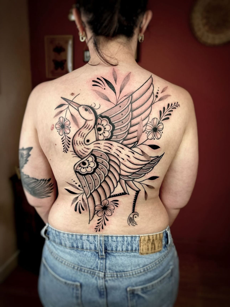 tatouage femme dos
