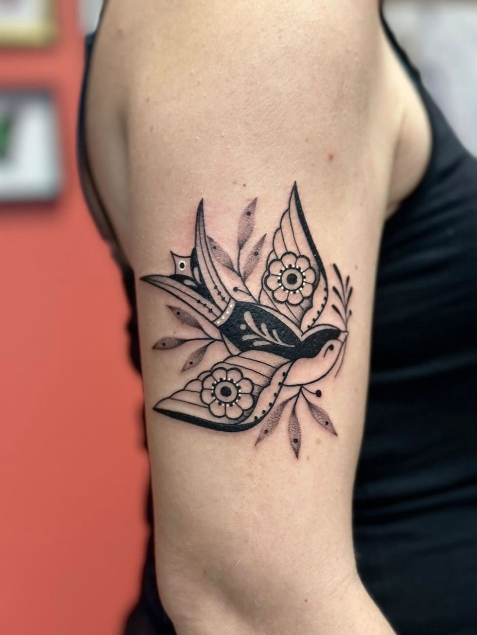 tatouage oiseau