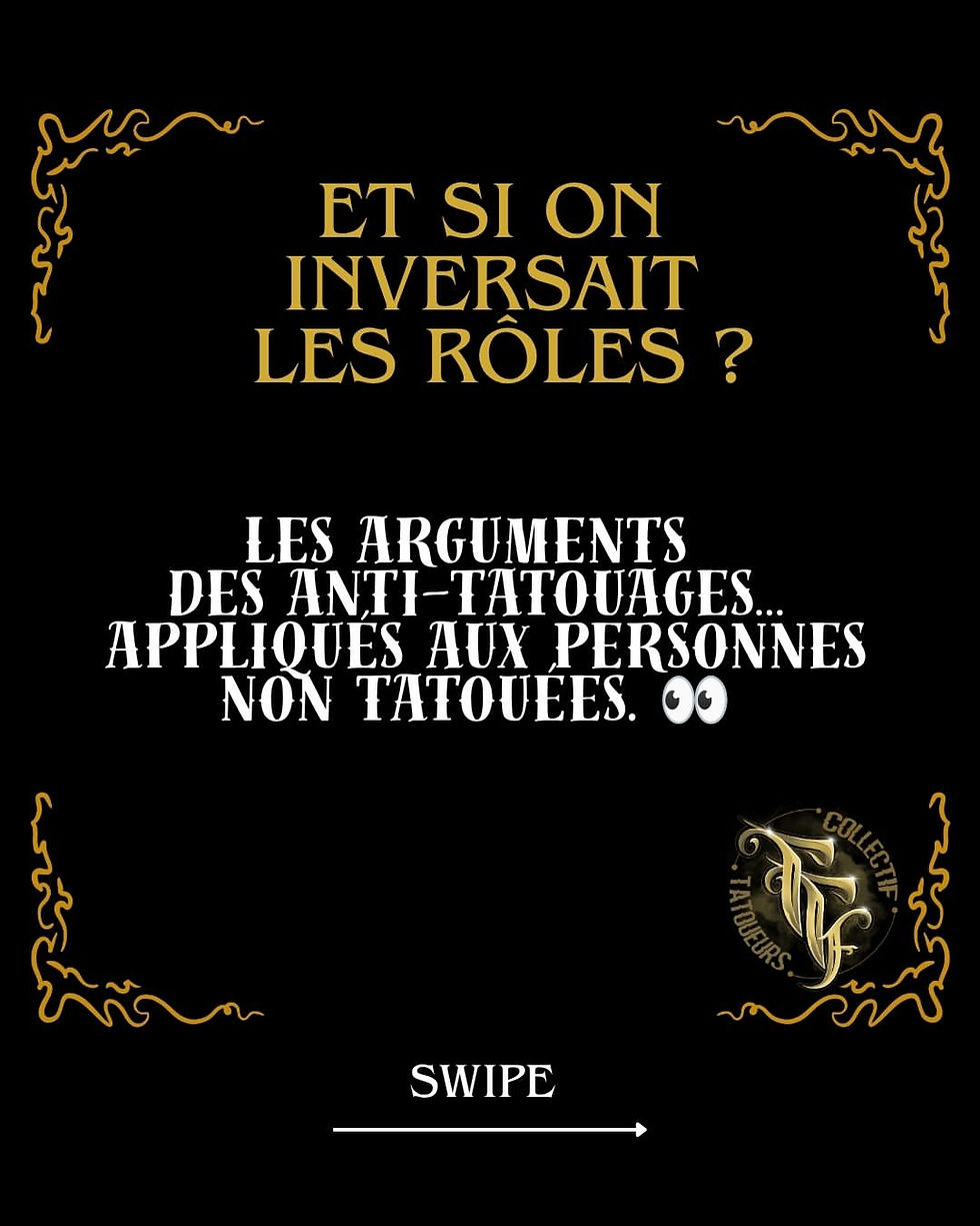 Préjugés sur les tatouages : et si on inversait les rôles ? | TTF