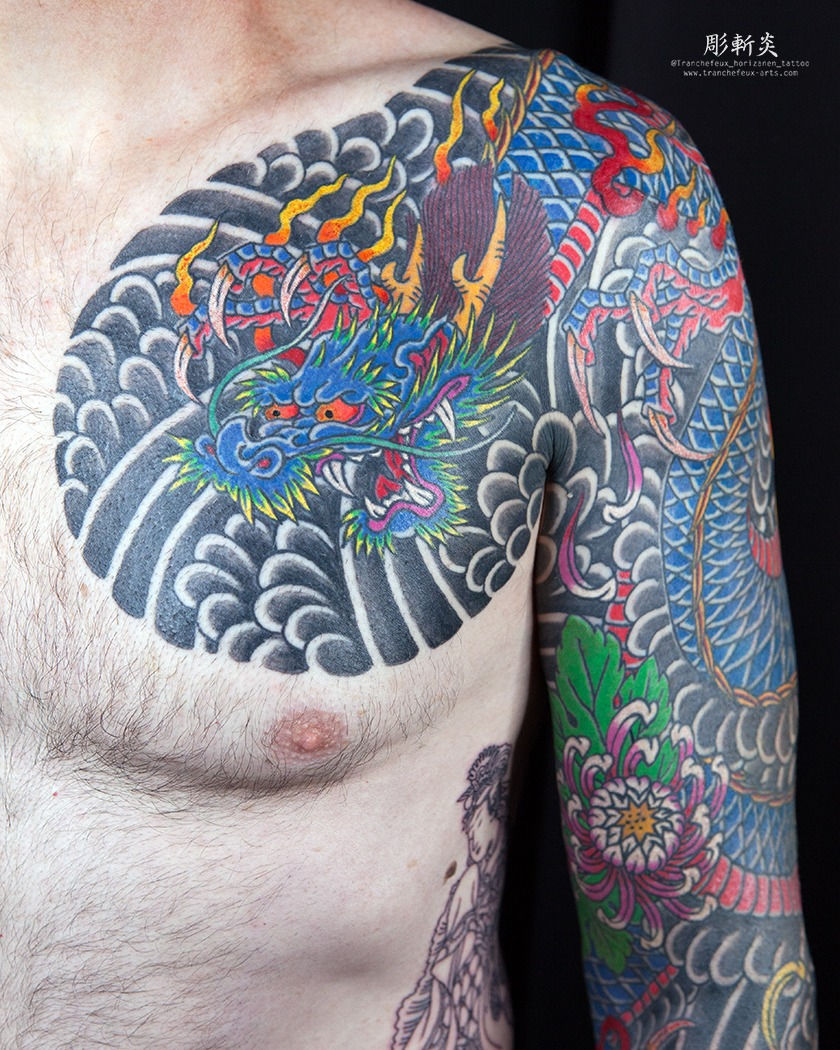 Tatouage Trad Japonais Paris