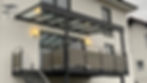 Design Balkonüberdachung