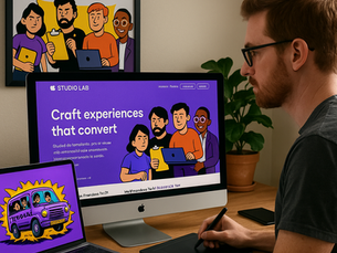 How We Built Studio Lab (With AI, Heart, and a Van Full of Designers)
