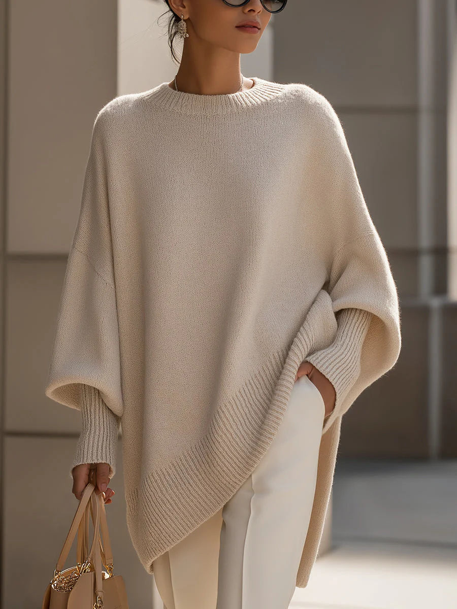 Womens Cashmere Blend Pullover Sweater