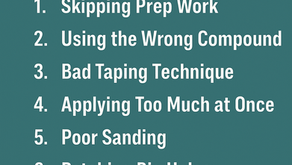 DIY's Common Drywall Repair Mistakes (and How to Avoid Them)