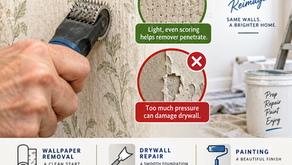 Wallpaper Scoring Tools: Helpful Removal Aid or Risk to Your Drywall?