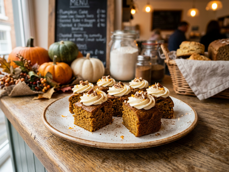 Halloween Bakes Pumpkin Cake Samples and Pottery Painting Nights This October