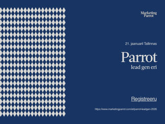 B2B Lead Gen konverents 21. jaanuaril Tallinnas