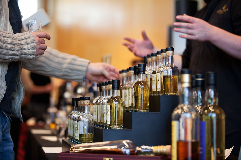 Whiskey Tasting Event