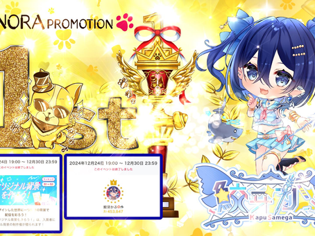 【鮫牙 かぷ🦈】鮫@samega_kapu_がオリジナル背景イベントS帯1位に入賞させて頂きましたっ♪