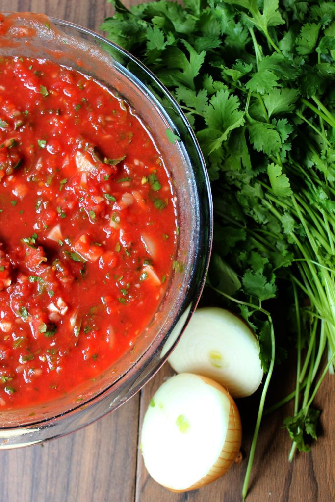 Fresh, fast, easy and famous salsa!