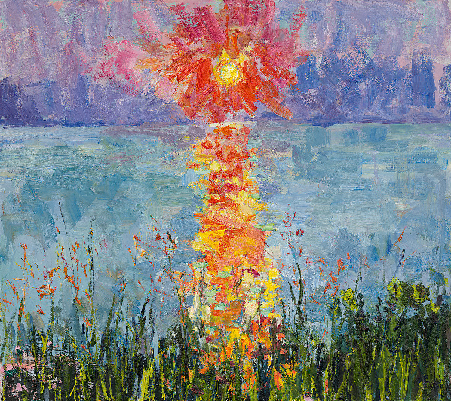 Hoermann Cottage Sunset (2021) A2 Notecard