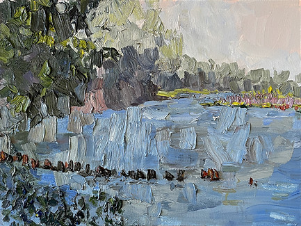 Early Summer, Ox-Bow Landscape I 27 x 36.jpg
