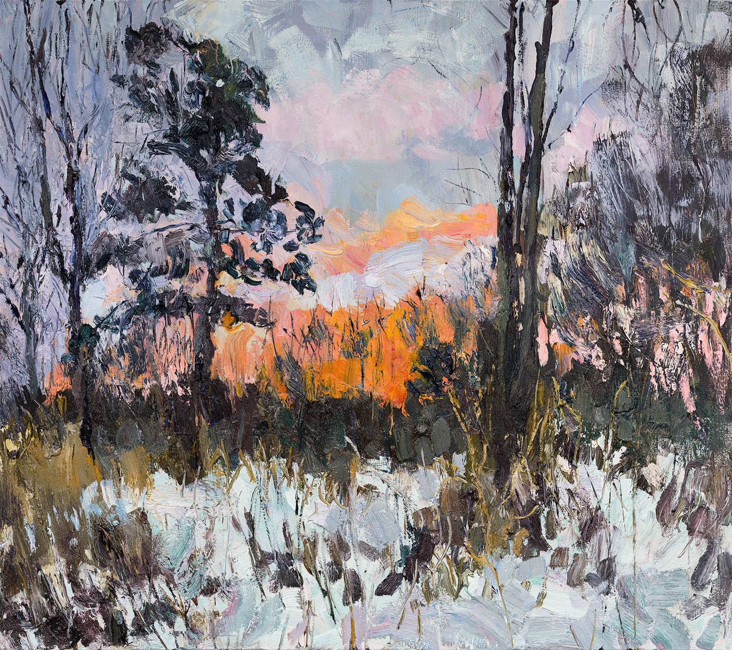 An Early Winter Sunset (2024)